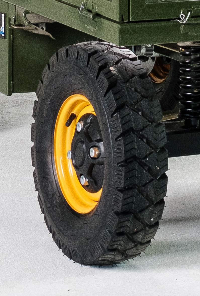 StepRanger spare All-Terrain wheel and tire