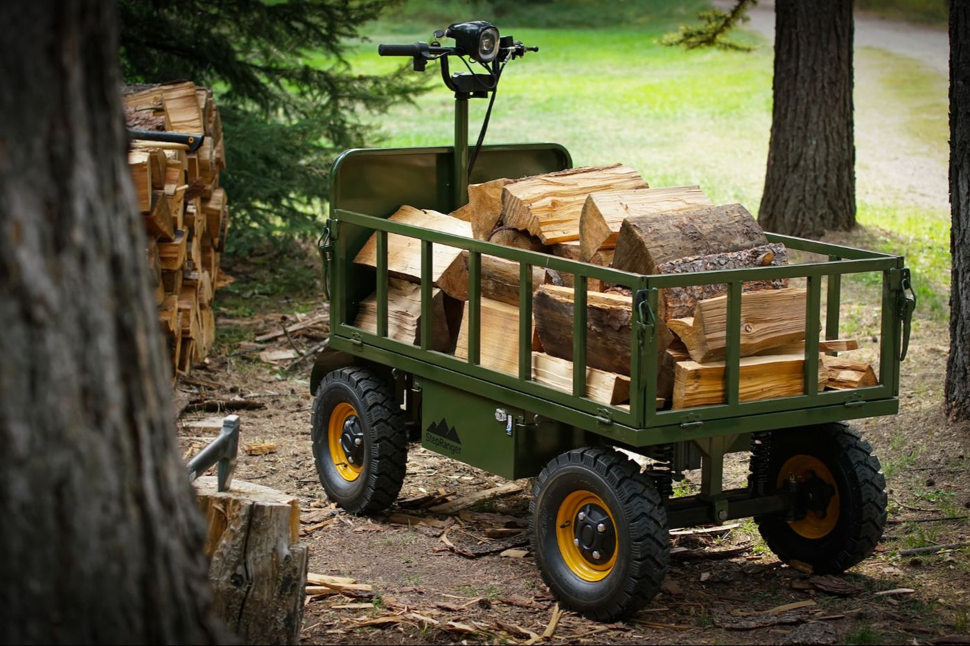 Harvesting firewood