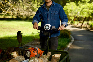 LED headlight allows for use even after the sunsets.