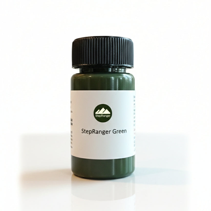 StepRanger Green touch-up paint 2 oz bottle