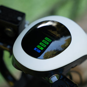 Battery indicator panel lets you know when you're running low on battery life.